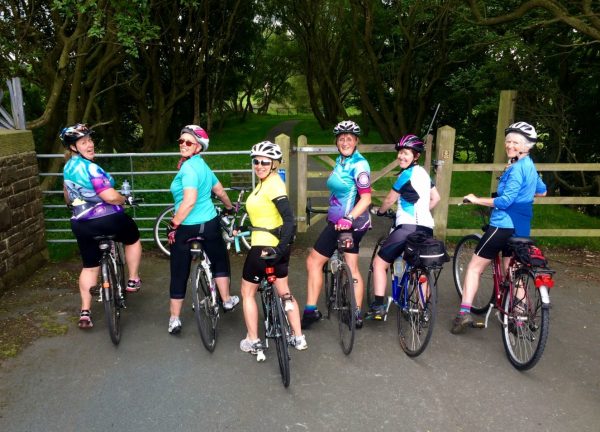 Cycling club Saturday social greenway